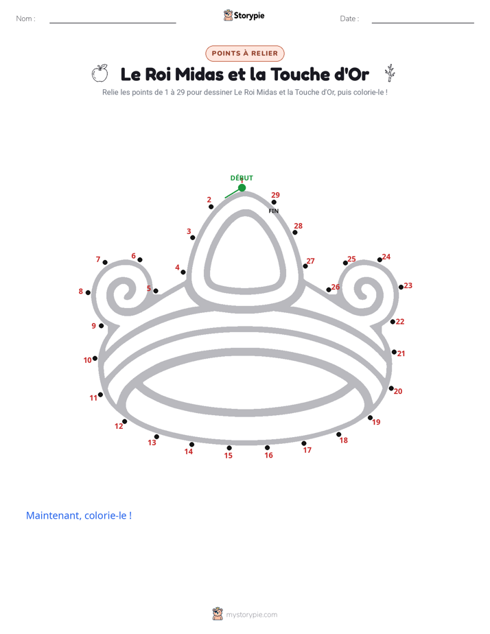 Relie les points