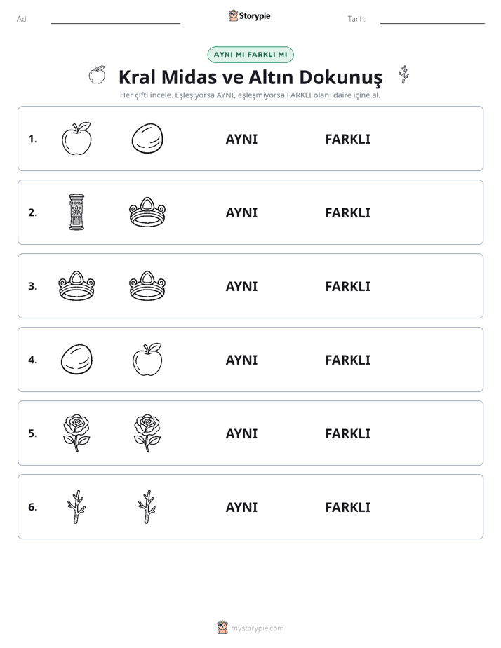 Aynı mı Farklı mı