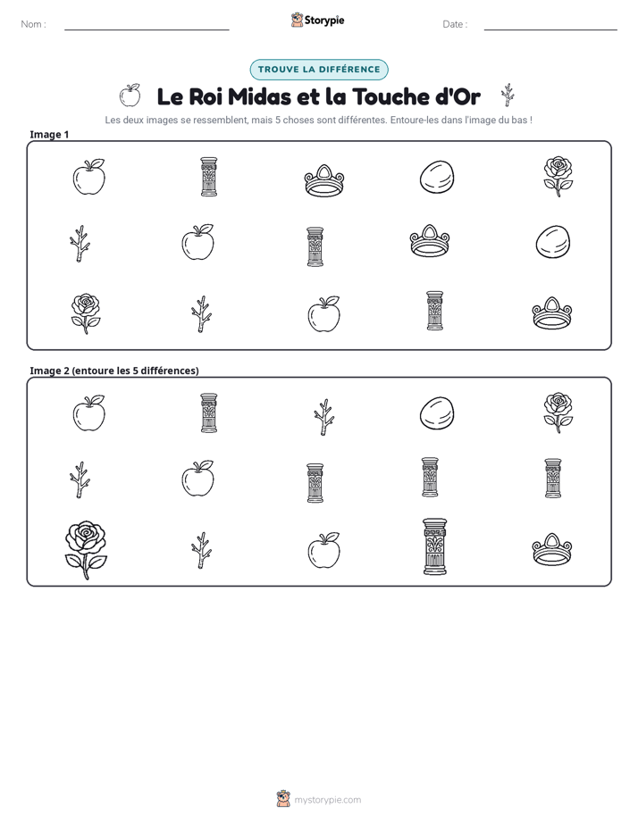 Trouvez les Différences