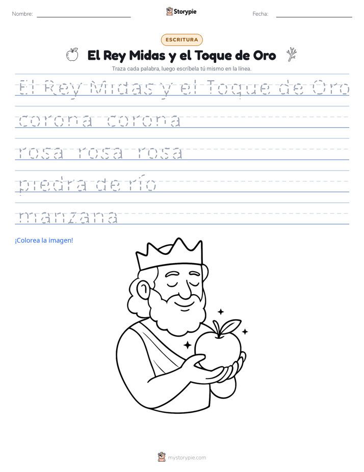 Práctica de Escritura