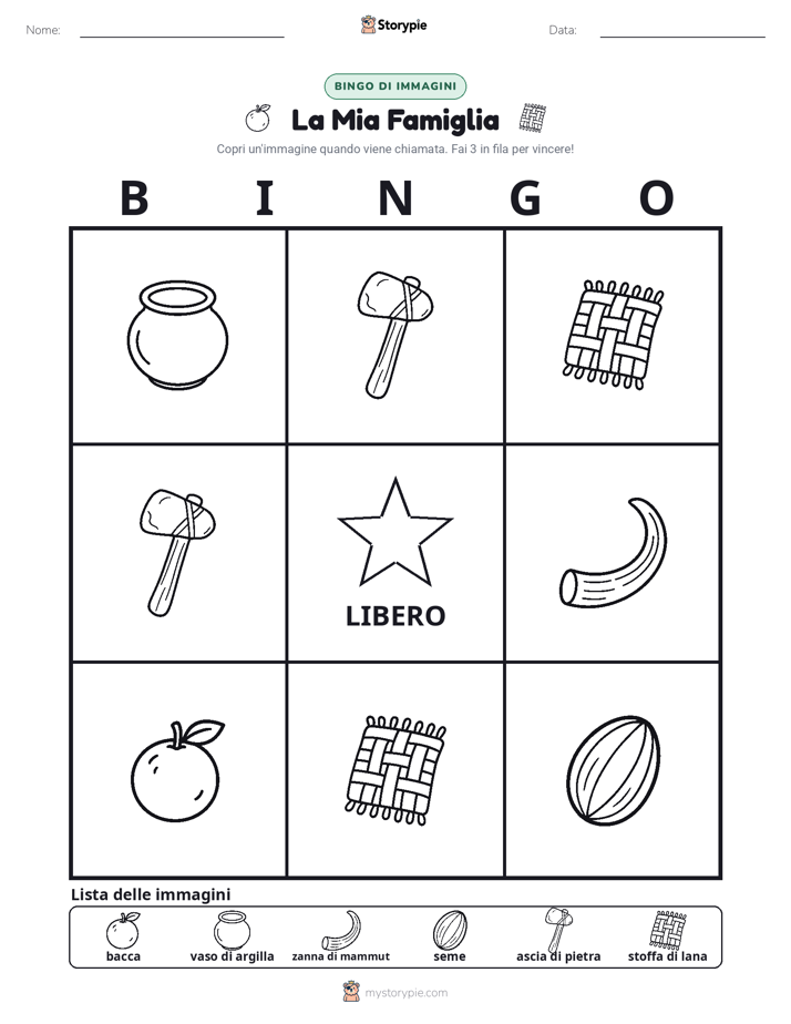 Bingo delle Immagini