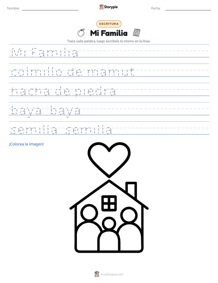 Práctica de Escritura