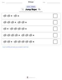 Jump Rope printable worksheet preview