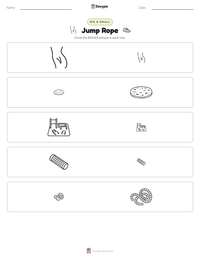Jump Rope printable worksheet preview
