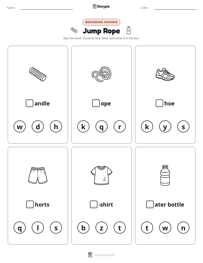 Beginning Sounds