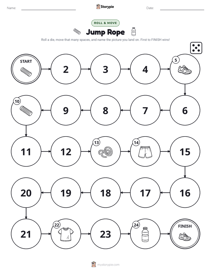 Roll & Move Game