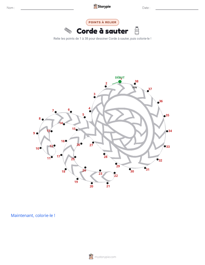 Relie les points