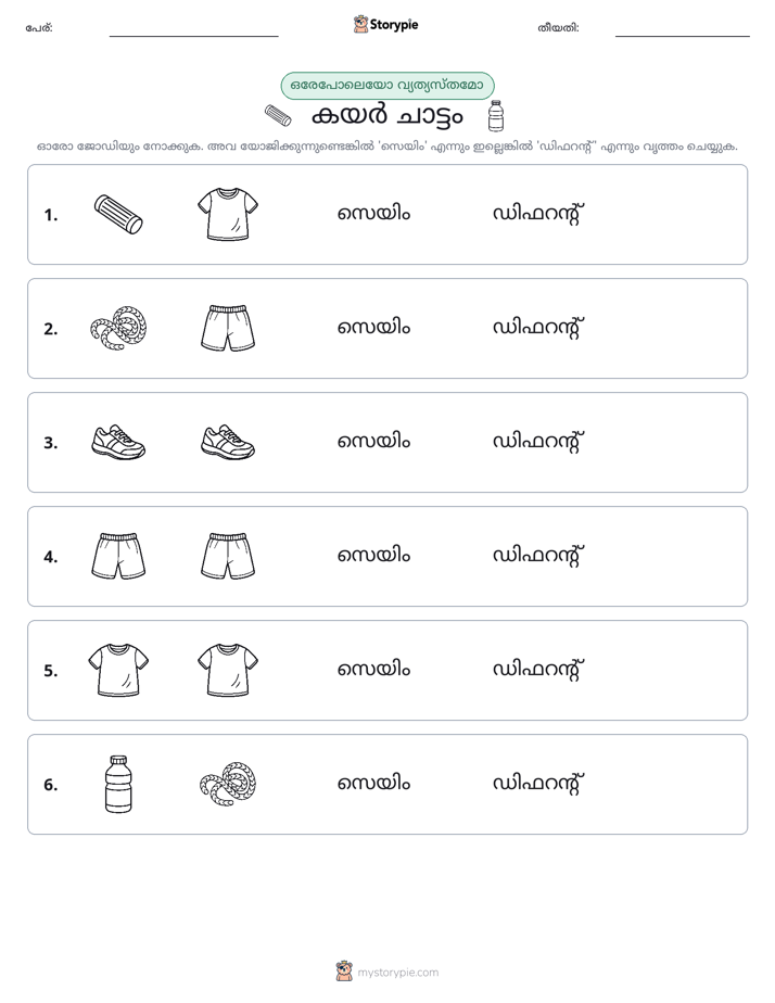 ഒന്നോ വ്യത്യാസമോ