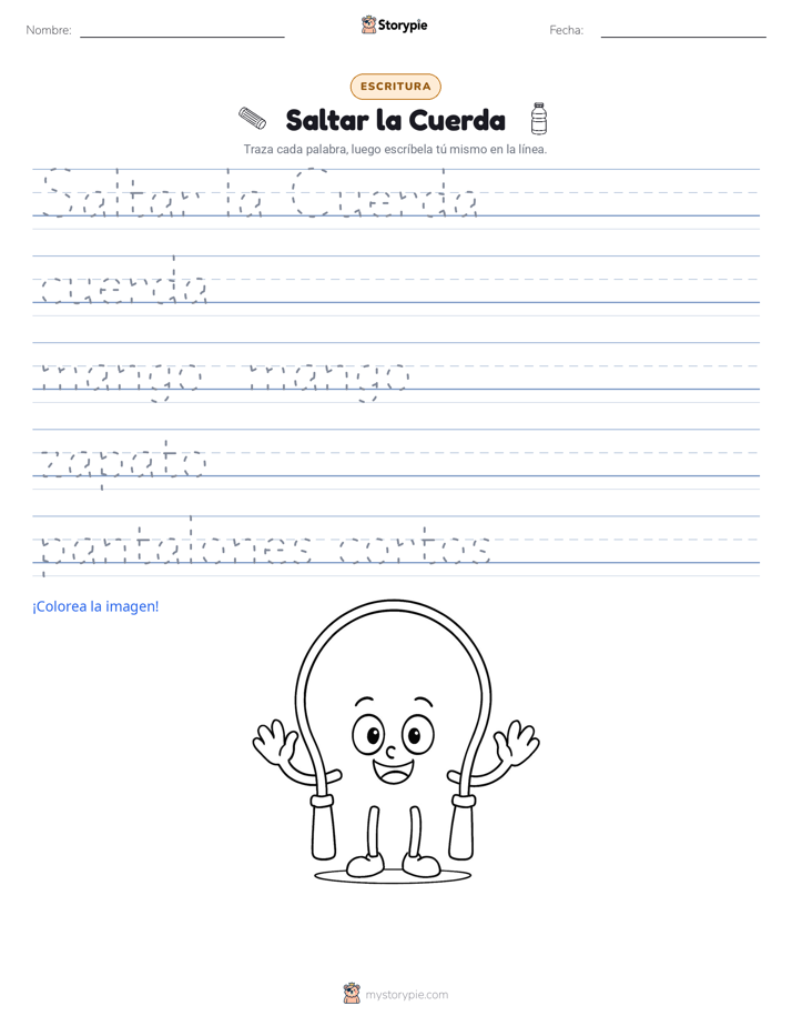 Práctica de Escritura