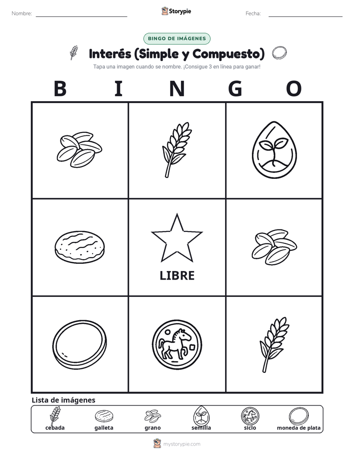 Bingo de Imágenes