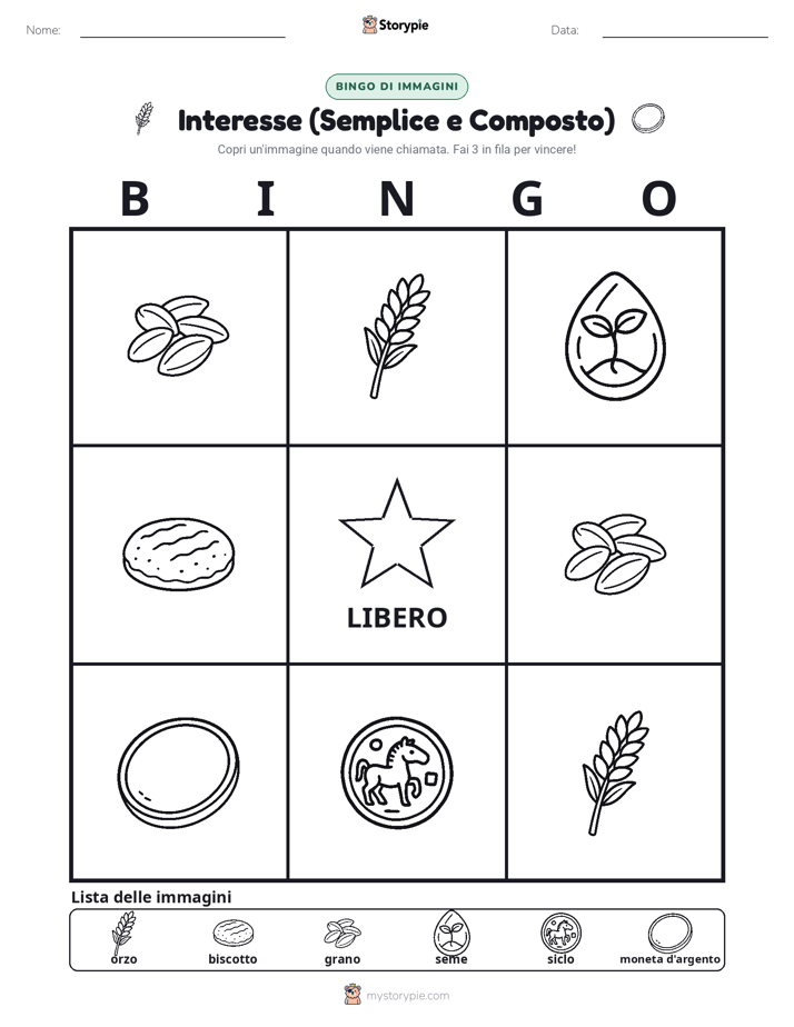 Bingo delle Immagini