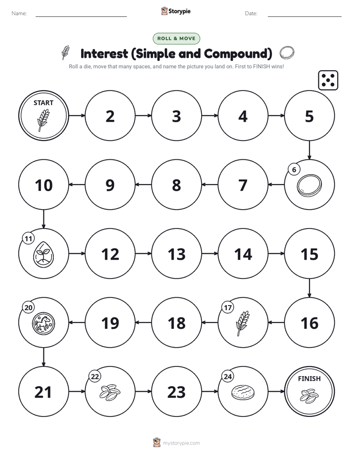 Roll & Move Game