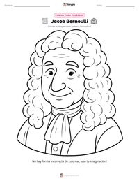 Vista previa de la hoja de trabajo imprimible de Jacob Bernoulli