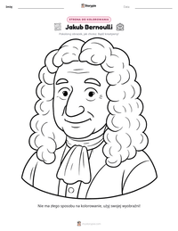 Podgląd drukowalnego arkusza ćwiczeń Jakub Bernoulli