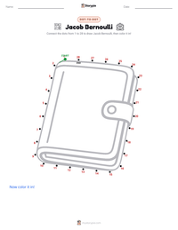 Jacob Bernoulli printable worksheet preview