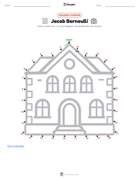 Anteprima della scheda stampabile di Jacob Bernoulli
