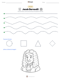 Vista previa de la hoja de trabajo imprimible de Jacob Bernoulli