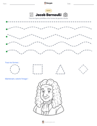 Aperçu de la feuille de travail imprimable Jacob Bernoulli