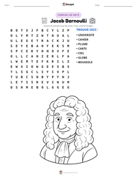 Aperçu de la feuille de travail imprimable Jacob Bernoulli