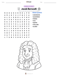 Anteprima della scheda stampabile di Jacob Bernoulli