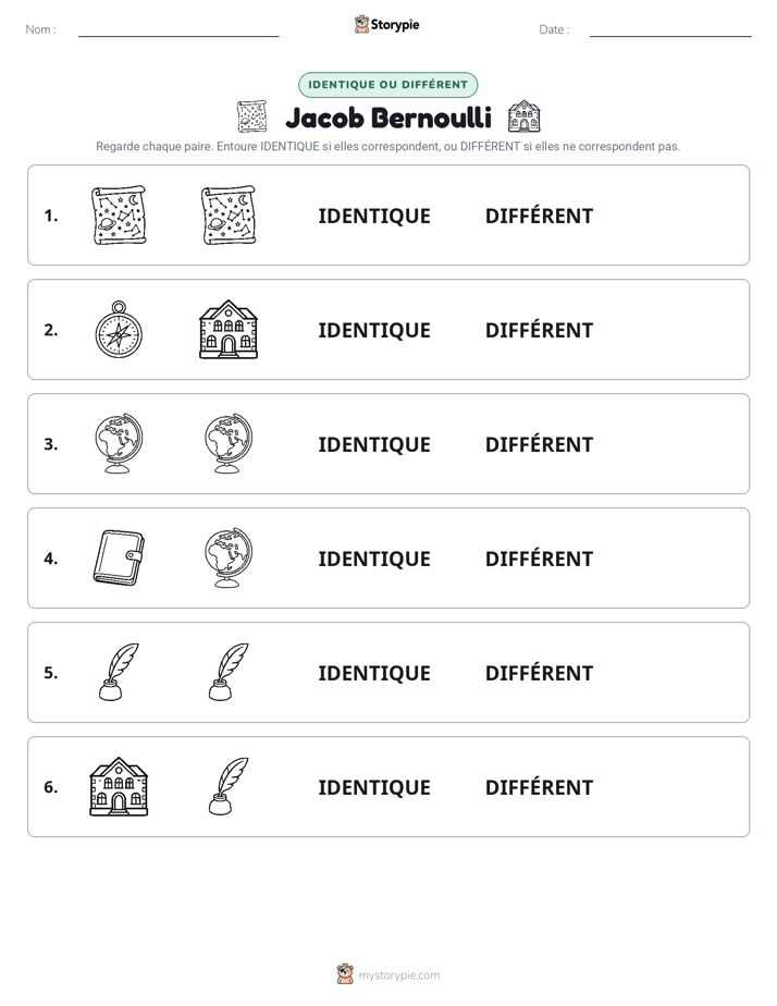 Identique ou Différent