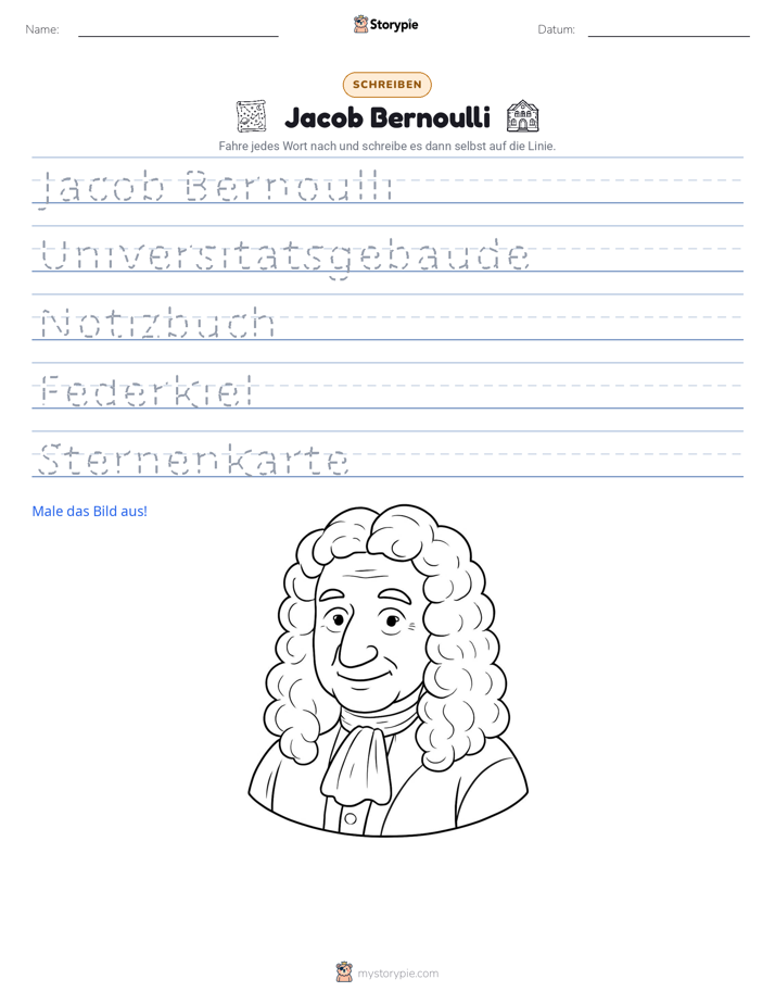 Schreibübung