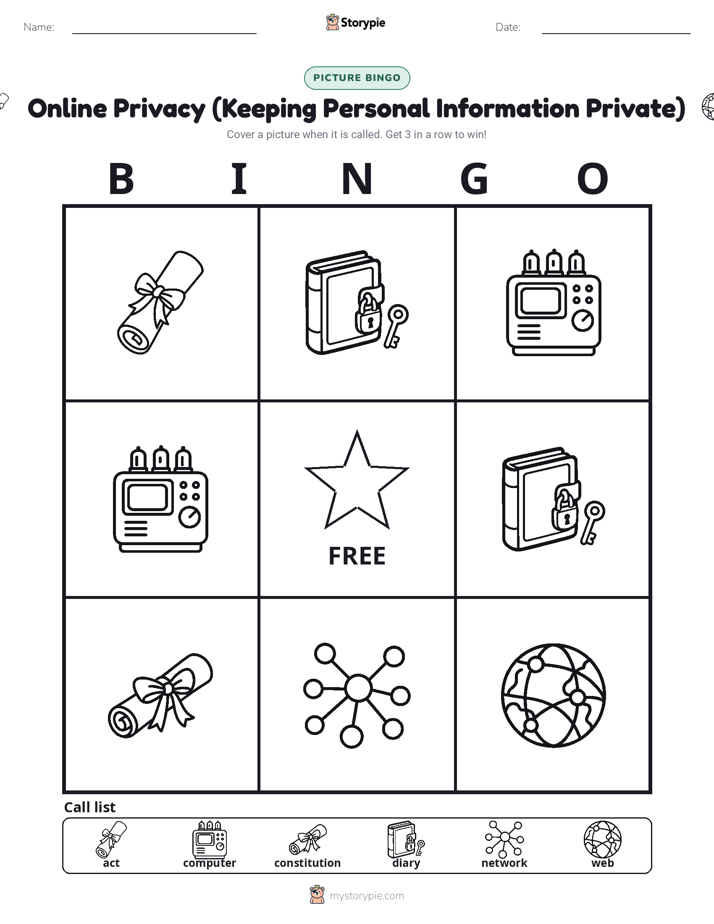 Picture Bingo