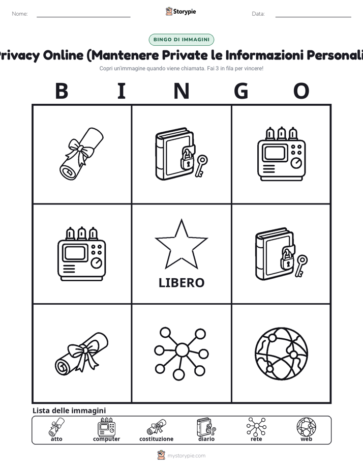 Bingo delle Immagini