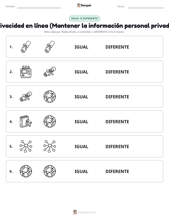 Igual o Diferente