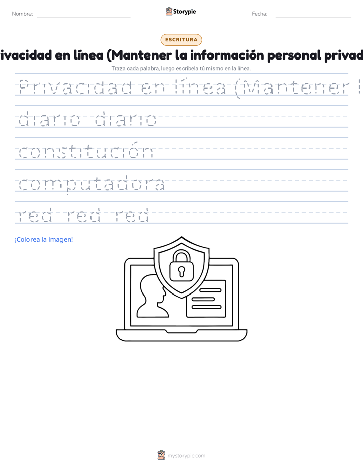 Práctica de Escritura