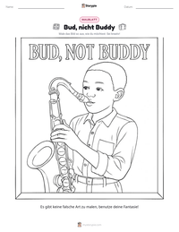 Bud, nicht Buddy druckbare Arbeitsblatt Vorschau