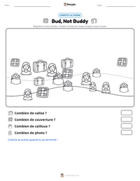 Aperçu de la feuille de travail imprimable Bud, Not Buddy