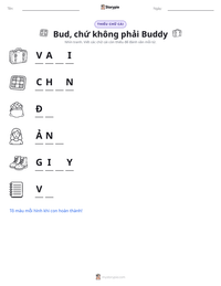 Xem trước tài liệu in sẵn Bud, chứ không phải Buddy