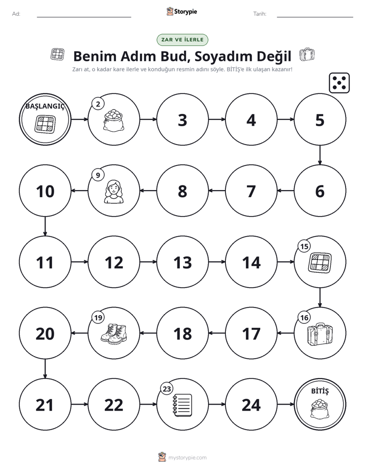 Yuvarla & Hareket Et Oyunu