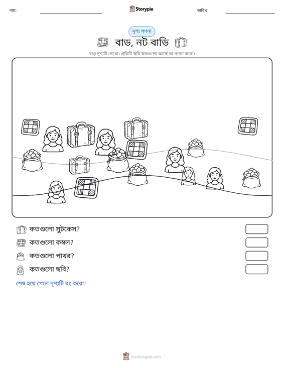 গণনা দৃশ্য