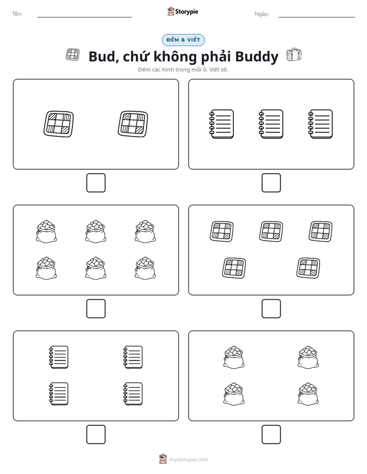 Đếm & Viết