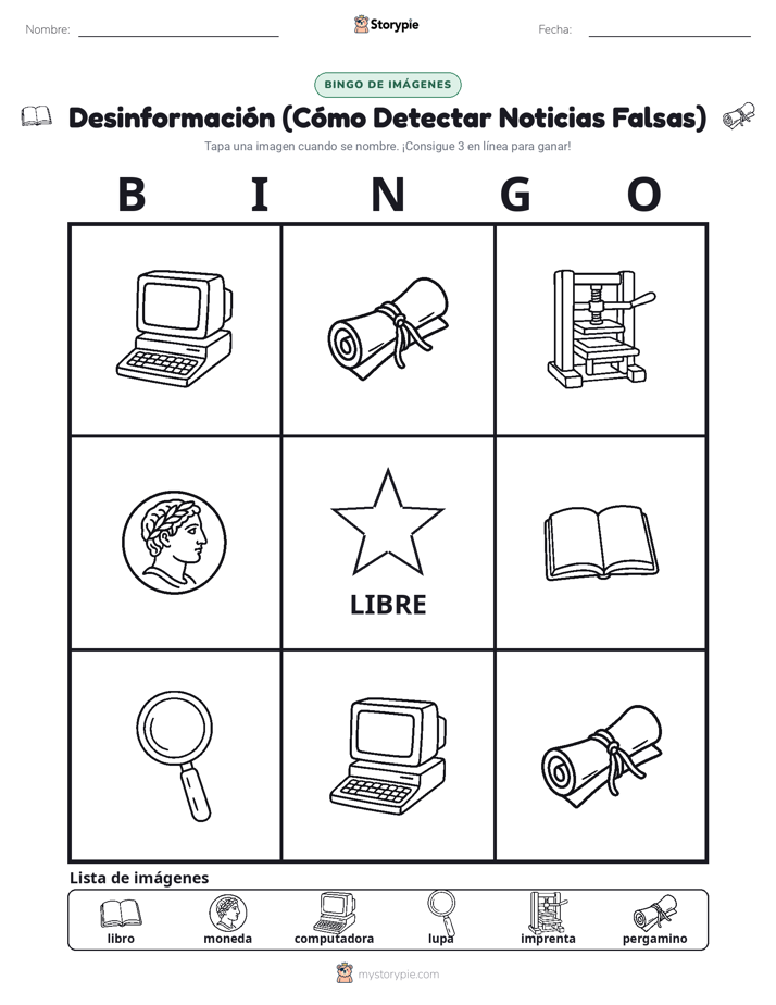 Bingo de Imágenes
