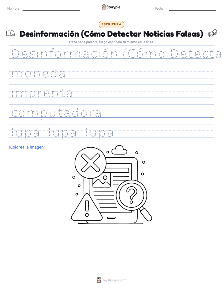 Práctica de Escritura