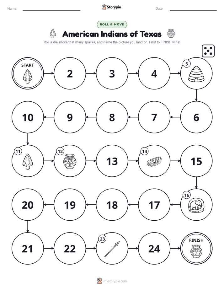 Roll & Move Game