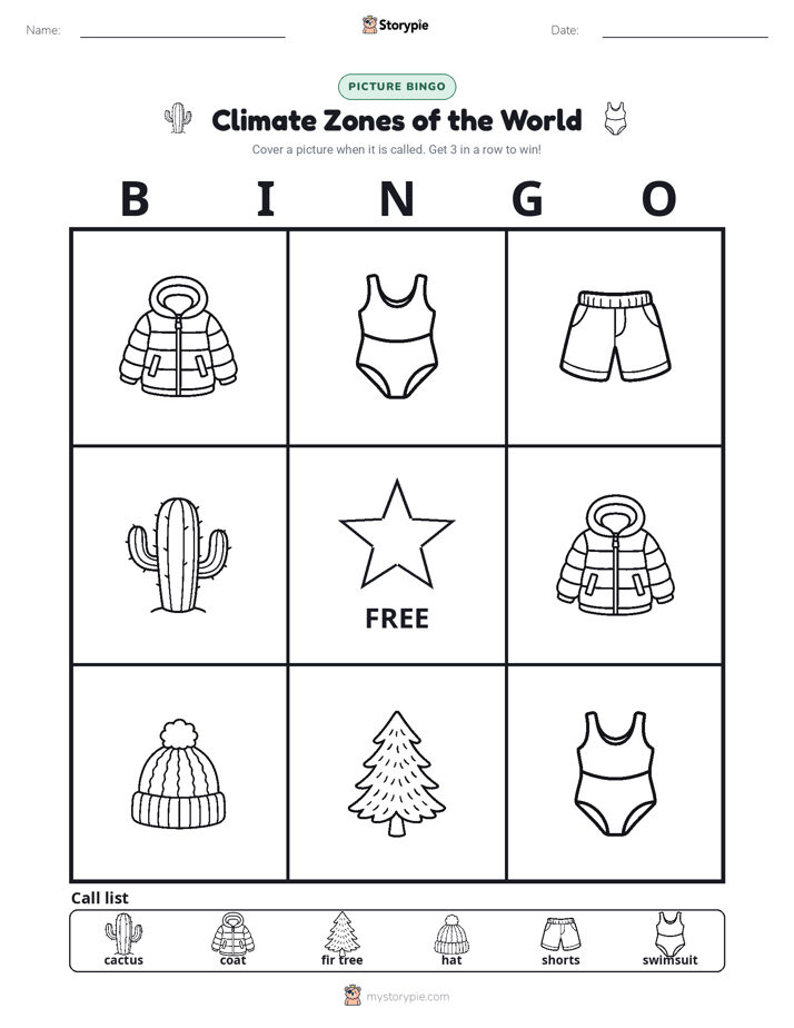 Picture Bingo