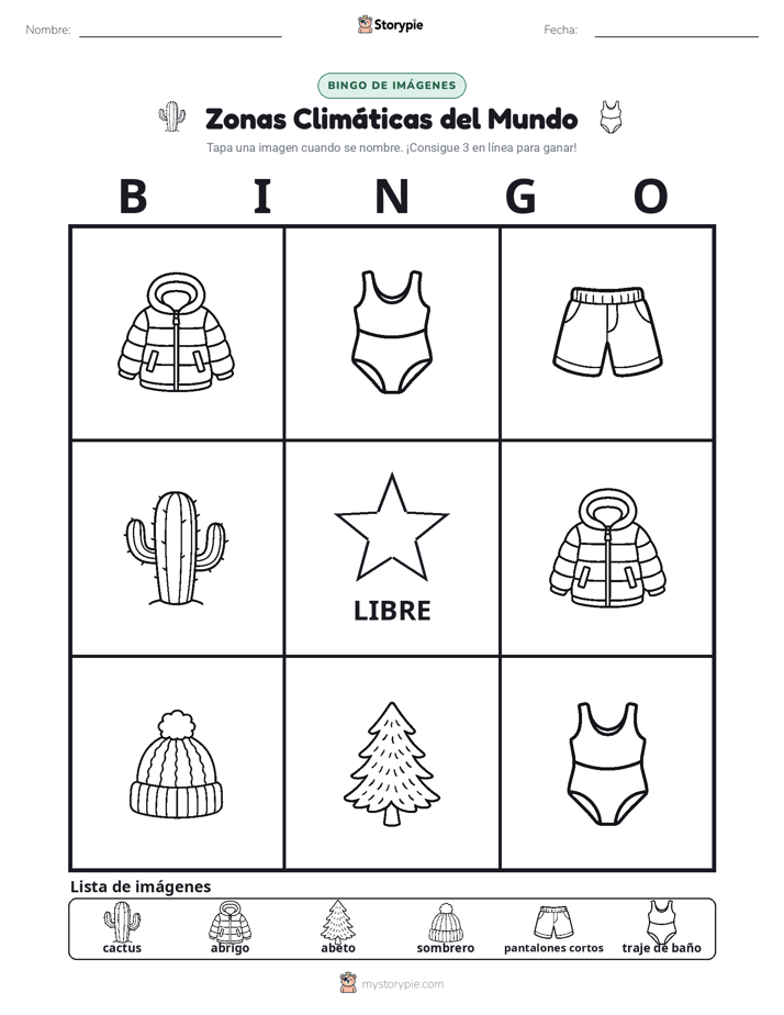 Bingo de Imágenes