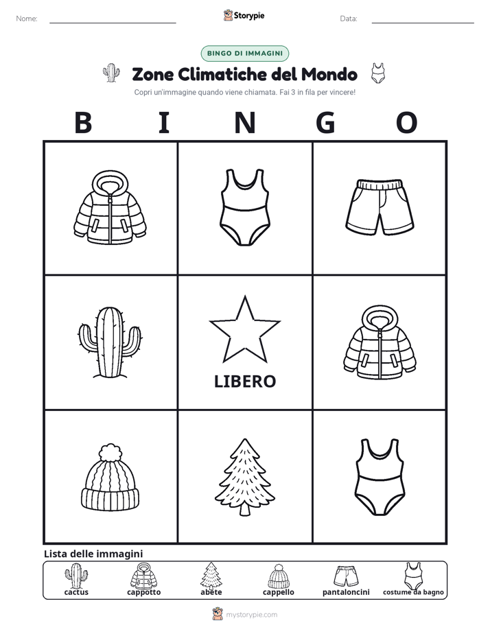 Bingo delle Immagini