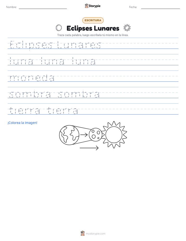 Práctica de Escritura