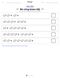 Xem trước tài liệu in sẵn Bò rừng bizon Mỹ