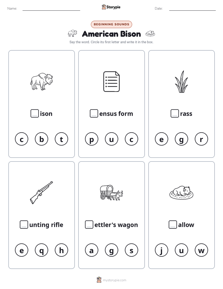 Beginning Sounds