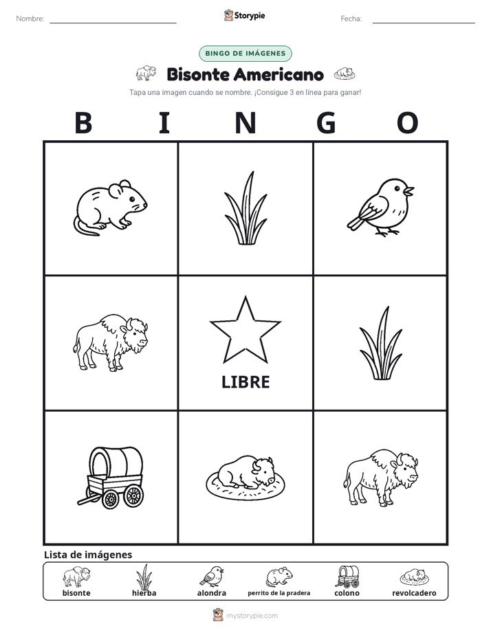 Bingo de Imágenes