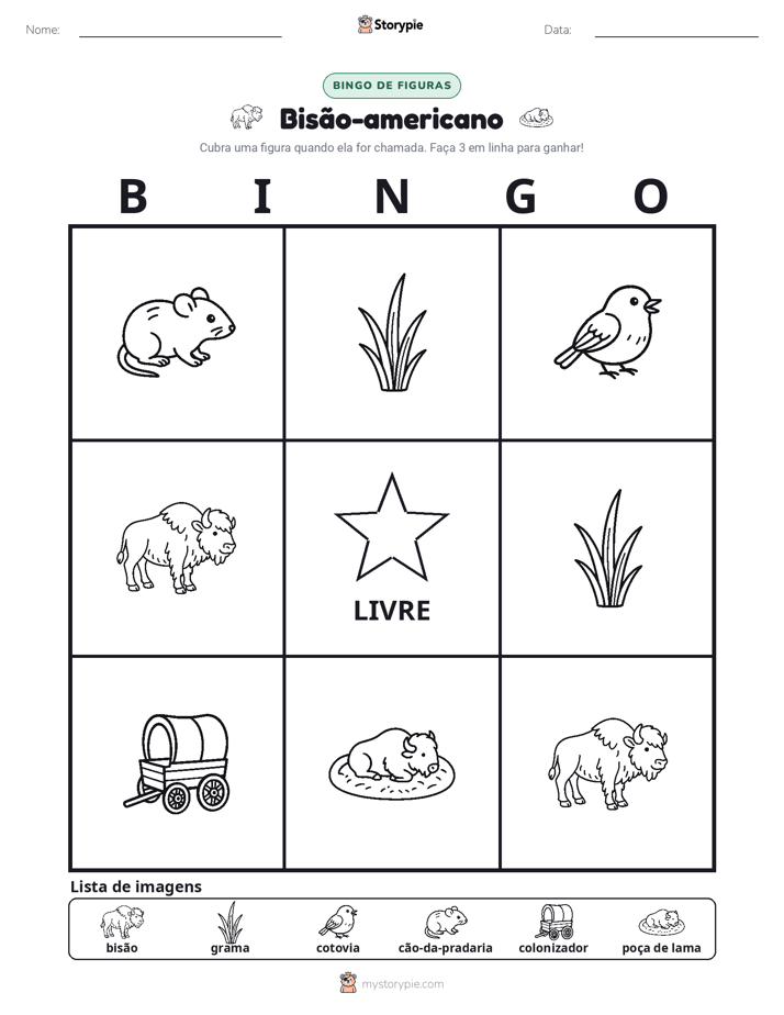 Bingo de Imagens