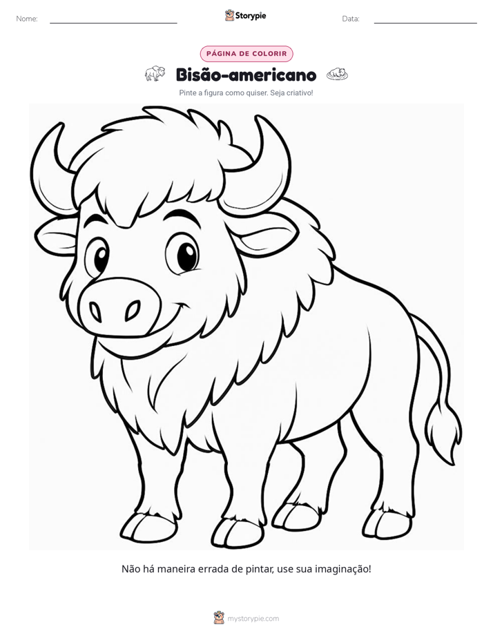 Página para colorir