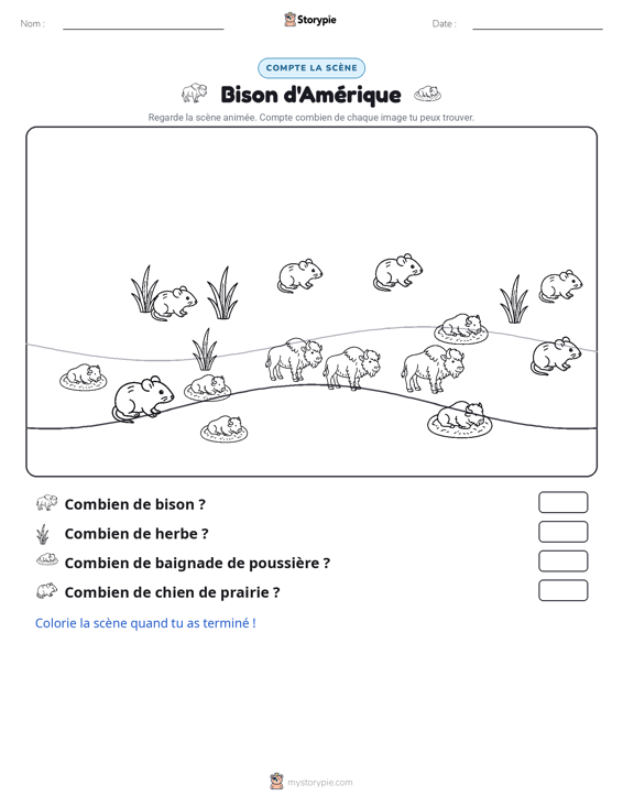 Scène de Comptage