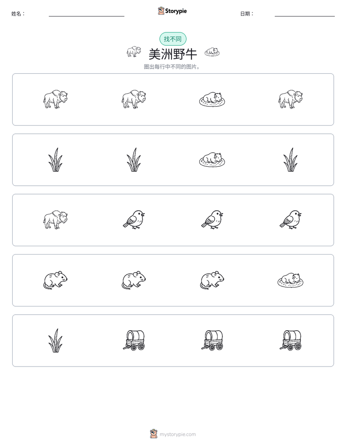 找不同